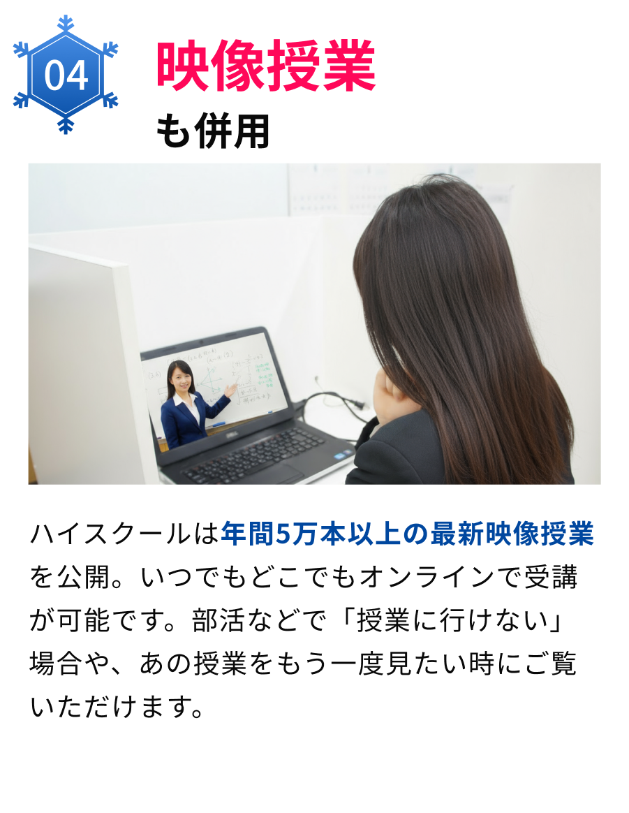 04映像授業も併用