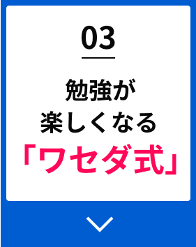 03勉強が楽しくなる「ワセダ式」
